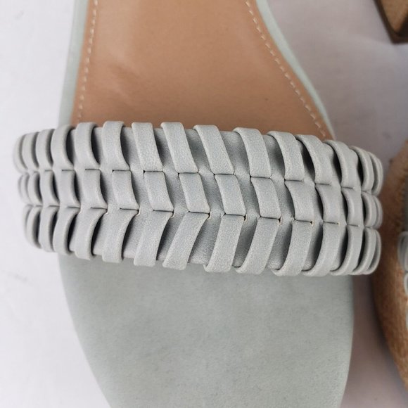 DV by Dolce Vita Women's Coda Ankle Strap Open Toe Platform Sandals Sage 11 - Picture 10 of 14